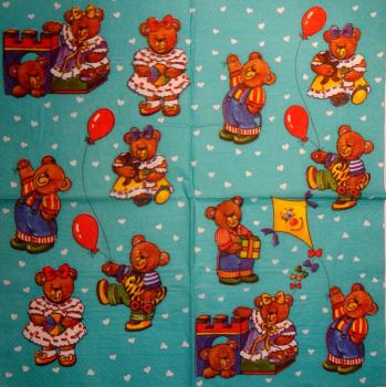 024 Teddy - 3-ply (blue)